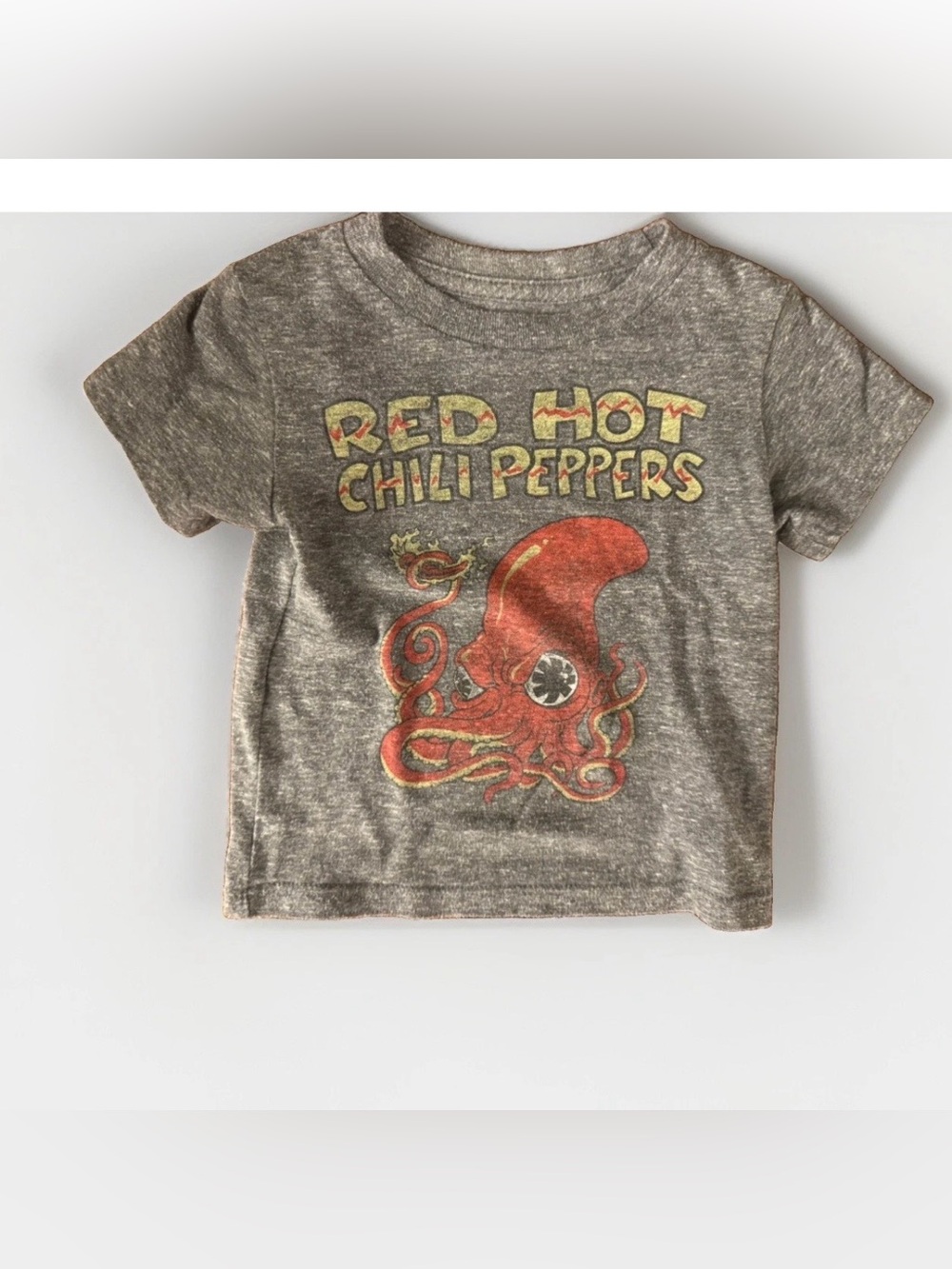 Rowdy Sprout Red Hot Chili Peppers Baby Tee 6-12M